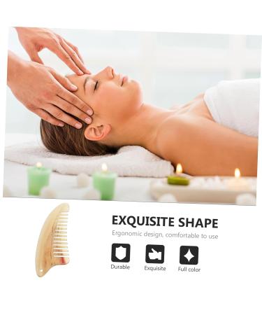 Shop Magiclulu Yang Jiao Meridian Kamm Head Massage Comb - Fine Teeth Hair Styling Tool for Scalp Massage | International Shipping Available - Buy Online on GoSupps.com