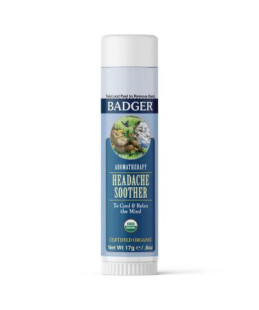 Badger Company Organic Headache Soother Peppermint & Lavender .60 oz (17 g)