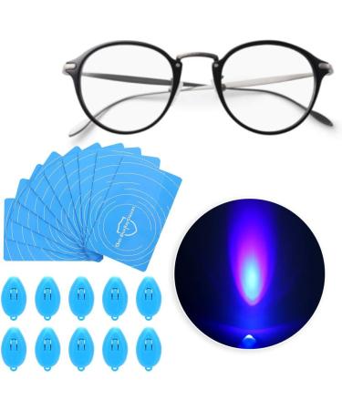 Zwindy Anti-Blue Light Glasses Test Card - 10 Set Professional Blue Light Test Supreme & Generator Card for Effective Eye Protection - Buy Online on GoSupps.com