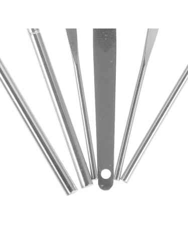 Healvian Ear Wax Removal Kit - 6pcs Stainless Steel Ear Cleaning Tools with Leather Storage Bag - Buy Online on GoSupps.com