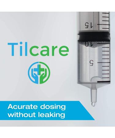 30ml Oral Dispenser Syringe with Cover 50 Pack by Tilcare - Luer Slip Sterile Plastic Medicine Food Droppers for Children  Pets & Adults  Latex-free Medication Dispenser - Large Feeding Tube Syringes - Buy Online on GoSupps.com
