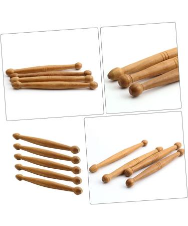 5-St Wood Massage Device - Chinese Spa Acupuncture Rod Foot Massager & Full Body Pressure Point Tool - Buy Online on GoSupps.com