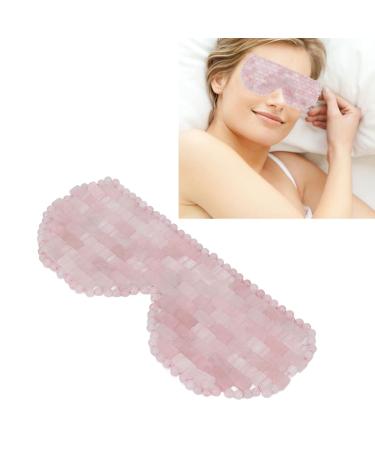 Jadestone Eye Pad - Eliminate Wrinkles Promote Sleep & Relieve Fatigue | Rose Quartz Eye Treatment - Buy Online on GoSupps.com