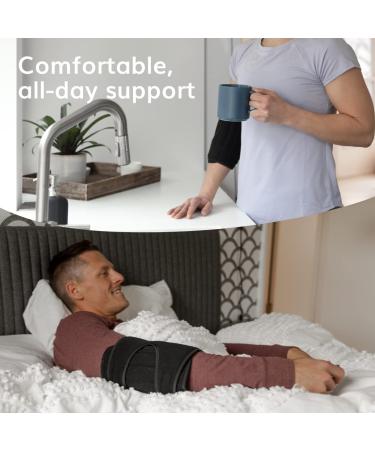 BraceAbility Cubital Tunnel Syndrome Brace - Elbow Pain Splint for Tennis Golfer's Tendonitis Ulnar Nerve Arthritis Support & Recovery - L/XL - Buy Online on GoSupps.com