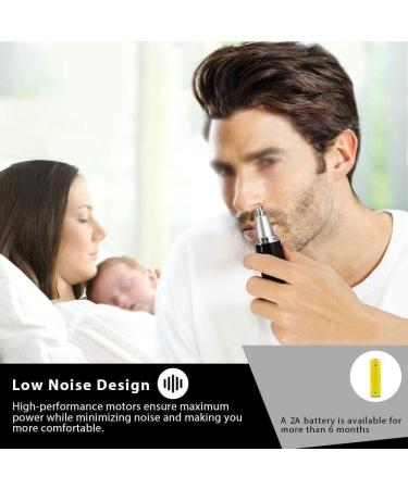 Buy Portable Ear & Nose Hair Trimmer - Battery-Operated Electric Facial Hair Shaver for Travel & Easy Cleansing - Buy Online on GoSupps.com