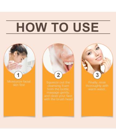 Organic Turmeric Facial Cleanser | Best Foaming Face Wash for All Skin Types - Gentle & Effective - Buy Online on GoSupps.com