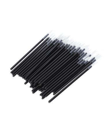 Housoutil 50pcs Eyeliner Brush Makeup Brush Makeup Eye Tools Girls Eyeliner Applicator Tool Woman Eyes Sequins 11.5x9cm Assorted Color