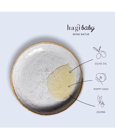 Hagi Baby Natural Body Oil with Jojoba & Poppy Seed Oil | Gentle Formula for All Ages | 150 ml - International Shipping Available - Buy Online on GoSupps.com