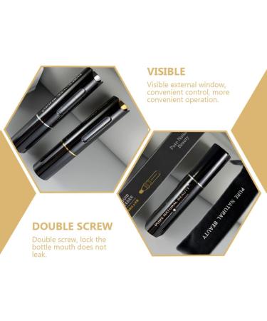 FOMIYES Scalp Applicator Brush for Essential Oils - Press Type Hair Applicator - Golden Black 15ml | International Shipping Available - Buy Online on GoSupps.com