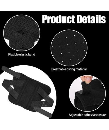 DONGKER Dog Leg Brace Adjustable Rear Leg Joint Compression Wrap with Metal Spring Bars for Dogs Sprain Pain Relief - Buy Online on GoSupps.com