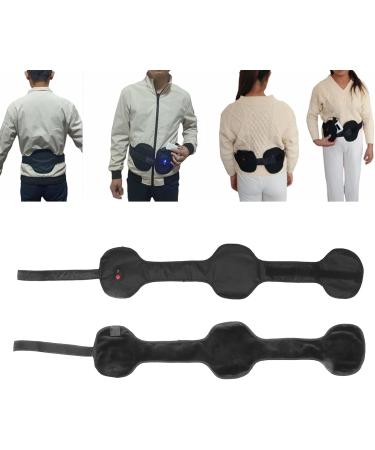 ZJchao Back and Kidney Heating Belts | USB 3-Stage Adjustable Hot Compression | Multifunctional Electric Heating Tape & Pillow for Pain Relief - Buy Online on GoSupps.com