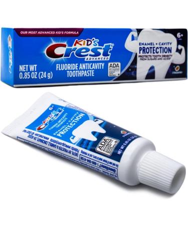 Oral-B Baby Manual Toothbrush Pooh Characters 0-3 Years + Crest Kids Cavity Protection Toothpaste Fun Size 0.85oz - 1 Count Toothbrush & 2-Pack Toothpaste - Buy Online on GoSupps.com
