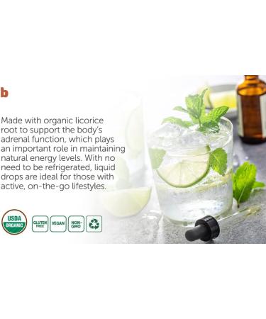 BareOrganics Licorice Root Liquid Drops - 1 Ounce Herbal Supplement - Buy Online on GoSupps.com