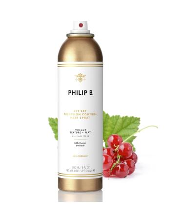 PHILIP B. Jet Set Precision Control Hair Spray (9 oz) - Add Volume and Texture With a Medium Soft Touch Hold 8 Ounce (Pack of 1) - Buy Online on GoSupps.com