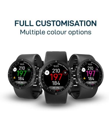 Shot Scope V5 GPS Golf Watch - 36K+ Pre-Installed Courses Shot Tracking No Subscription - Black Bezel & Bracelet - Buy Online on GoSupps.com