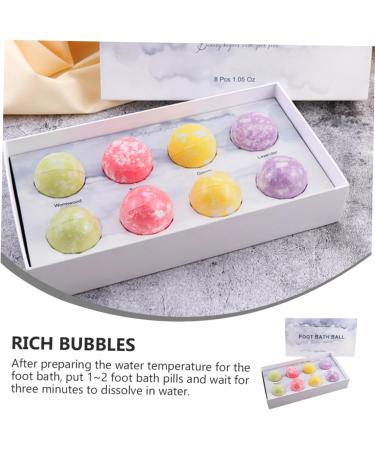 FOMIYES 3 Boxes Essential Oil Foot Soak Ball Bubble Making Bath Ball Shower Moisturizer Foot Spa Bath Tub Spa Bath Fizzies Portable Foot Bath Tubs Bubble Ball Child Aromatic Etc. - Buy Online on GoSupps.com