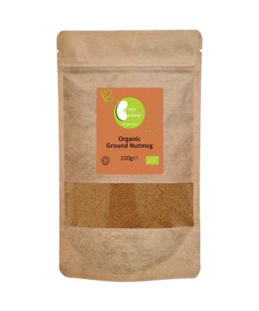 Organic Ground Nutmeg - Certified Organic - by Busy Beans Organic (100g)