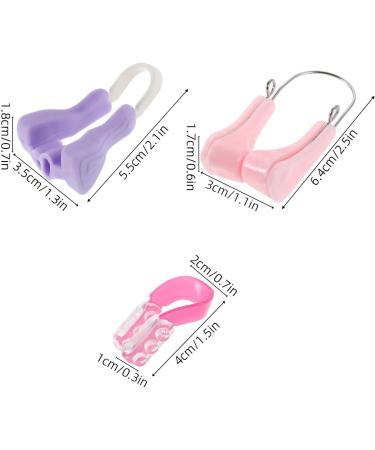 Lot de 5 Pinces-Nez Esth tiques en Silicone Souple Correcteur Nasal Invisible pour Hommes et Femmes Am liore la Respiration Utilisation Jour et Nuit Couleurs Vari es - Buy Online on GoSupps.com