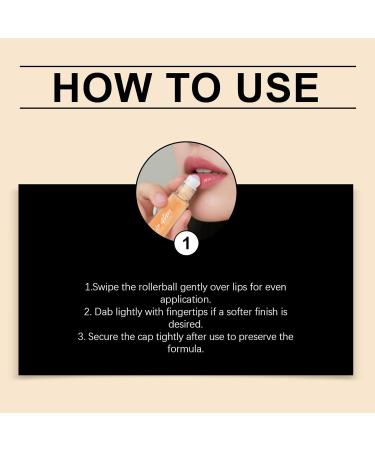  Hengxuan Apricot-Scented Moisturizing Lip Gloss for Dry Lips - Plant-Based Moisturizing Formula Silky Texture Mirror-Look Shine Daily Care for On-the-Go with a Plumping Effect (4) - Buy Online on GoSupps.com