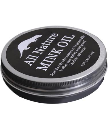  Krujecnt Leather Conditioner and Cleaner Mink Oil Cream for Jackets Boots and Bags | Restores shine prevents cracking and yellowing | Gentle all-purpose balm for - Buy Online on GoSupps.com