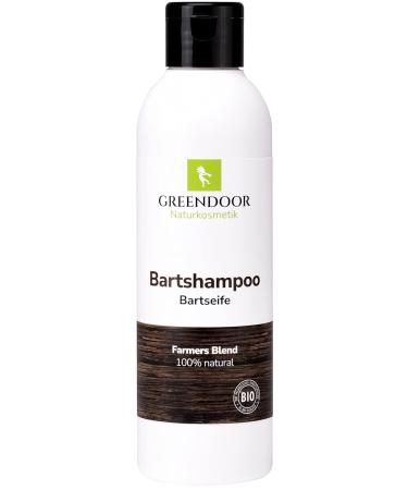 GREENDOOR Luxury Beard Care Set - Organic Soap Oil Balm Brush Comb & Scissors in Metal Box | Perfect Gift for Men - Munich Savings - Buy Online on GoSupps.com