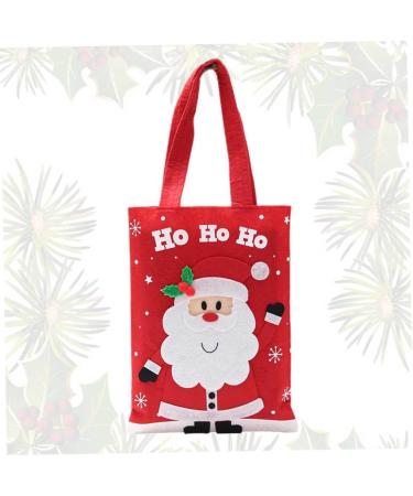 Healeved for Candies Favors Christmas Chocolate Party Bags Claus Santa Tote Pattern Cartoon Portable - Buy Online on GoSupps.com