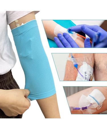 JetStar PICC Line Cover | Ultra Soft Nursing Sleeve & Cast Protector for Adults & Children | Fits 88-210 lbs - Blue(S) - Buy Online on GoSupps.com