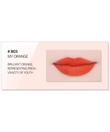 BOM My Lipstick #803 Orange - Long-Lasting Matte Lip Stain | Tinted Lipstick for All-Day Wear - Buy Online on GoSupps.com
