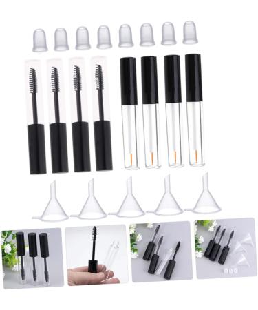 BIUDECO 1 Set Empty Eyelashes Lip Gloss Tubes with Wand Liquid Eyeliner Bottle Refillable Tubes Mini Lip Gloss Bottles Mascara Tube and Wand Mascara Tubes Empty Eyeliner Bottle Lash Brush - Buy Online on GoSupps.com