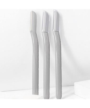 Premium Stainless Steel Eyebrow Scratch Tool for Men & Women - Sharp Removable & Washable Makeup Tool (Gray One Size) - International Shipping Available - Buy Online on GoSupps.com