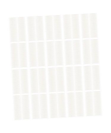 Beavorty Eye Makeup Tools 60 Sheets double eyelid sticker makeup tape double back tape Natural Eyelid Patches semicircle tool