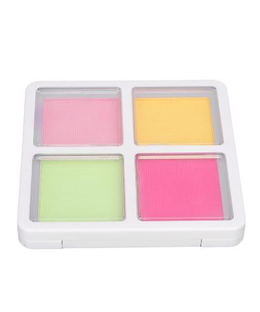OUCRIY Halloween Cosplay Party Face and Body Paint Palette 4 Matte Body Paint Colors for Kids and Adults 1.4 oz (QAS1)