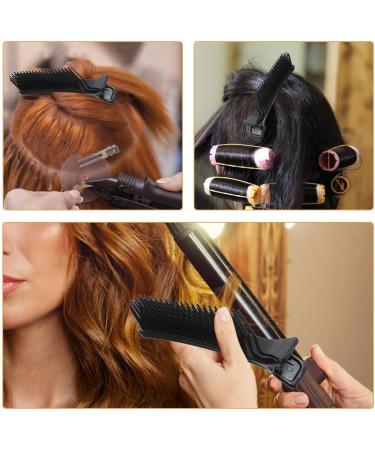 minkissy Hair Sectioning Grip Clips Hair Stylist Nonslip Hair Clips Comb Alligator Hair Clips for Salon Home Styling Haircuts Dying Hair DIY Accessories Black - Buy Online on GoSupps.com