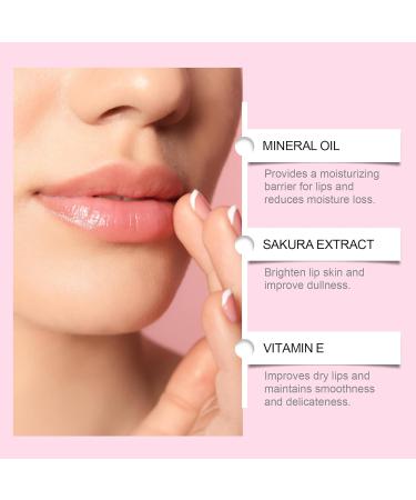 Viareline Cherry Blossom Lip Balm available in all seasons exfoliating hydrating and moisturizing brightening lip skin moisturizing and improving lip lines - Buy Online on GoSupps.com