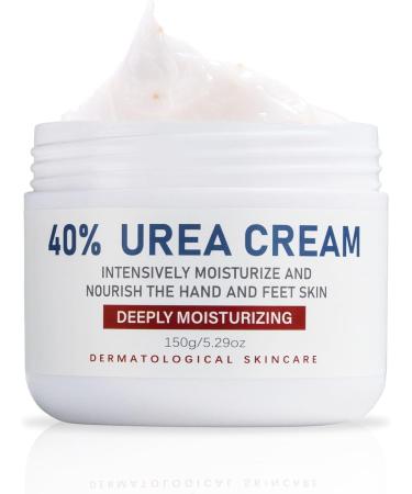 Urea Cream 40 Percent Urea Foot Cream for Dry Cracked 40 per Urea Lotion for Feet Maximum Strength.