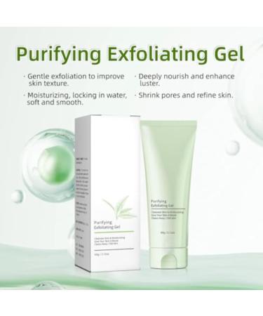 2PCS Purifying Exfoliating Gel Moisturizing Skin Give Cleansing Face and Body Exfoliating Scrub Gel - Buy Online on GoSupps.com