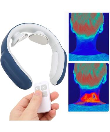Buy XCELLO Intelligent Neck-Shoulder Massager | Portable Electrical Massage Device for Home | Multi-functional Waist Protection in Blue - Buy Online on GoSupps.com
