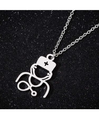 Gift for Nurses & Doctors: Stethoscope Necklaces - Perfect Medical School Graduation & Appreciation Gifts - Buy Online on GoSupps.com