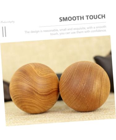 Beavorty 4-Piece Massage Globe Set - Wooden Hand & Foot Massage Balls for Stress Relief & Hand Exercises - Buy Online on GoSupps.com