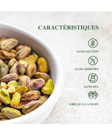 PISTAMED - Pistaches pel s - Sans sel - Torr faction artisanale - Riche en fibres - R gimes v g tarien et v g talien - Contenu : 3 5 kg (100 sachets de 35 g) Sans coque 100 sachets - Buy Online on GoSupps.com