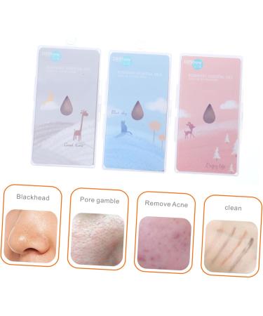 Didiseaon 3 Boxes Portable Oil Blotting Paper Makeup Oil-Absorbing Paper Wipes Beauty Blotters Remover Facial Oil Blotting Paper Oily Oil Control Facial Paper Oil Absorbing Oil Flakes Girl - Buy Online on GoSupps.com