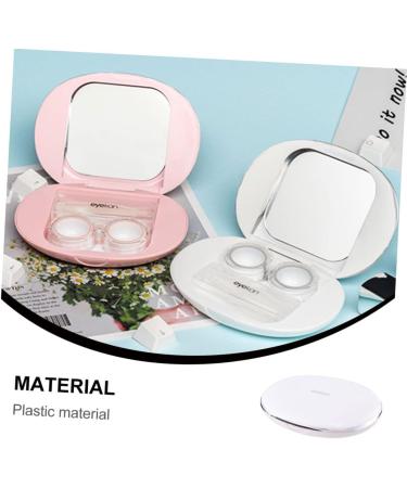 Solustre 3-in-1 Contact Lens Case Set | Travel-Friendly Holder & Cleaning Kit | International Shipping Available - Buy Online on GoSupps.com