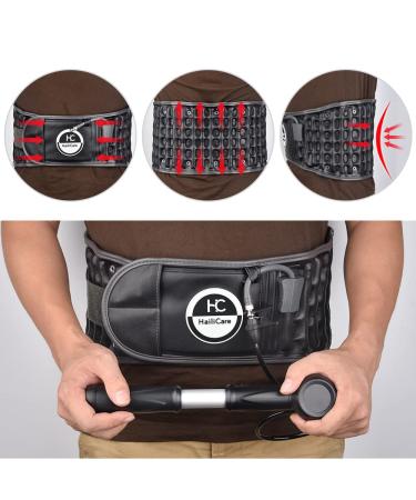Buy Lumbar Support Back Belt | Air Decompression Waist Brace for Pain Relief Herniated Disc & Sciatica - International Shipping - Buy Online on GoSupps.com