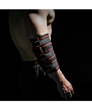 Buy TAVIEW Adjustable Elbow Sleeve Brace - Compression Support for Weightlifting Bodybuilding & Powerlifting (XX-Large) - Elbow Pad Protector (1 Pair - Buy Online on GoSupps.com