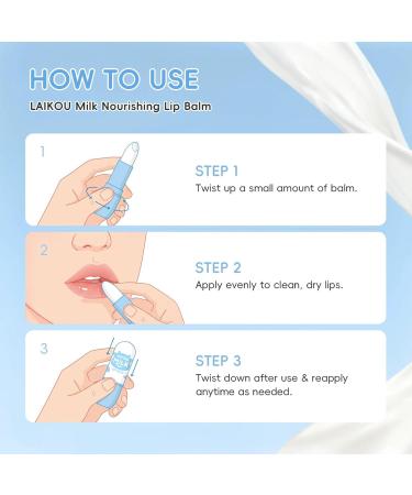 3 Pcs Ultra Hydrating Lip Balm With Milk - Moisturizing & Nourishing Lip Balms & Moisturizers for Men & Women Chapstick Bulk for Hydrates & Softens Dry Cracked Lips Reduce Fine Lines Adds Shine - Buy Online on GoSupps.com