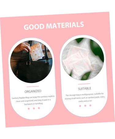 Buy Gleavi Wallet - 3 Piece Decorative Tampon Storage Bag & Washable Napkin Holder Set | Perfect Period Pocket Bags for Every Day - Buy Online on GoSupps.com