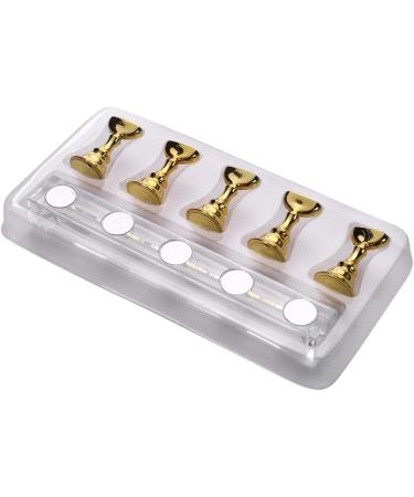 Jiklophg 2 Sets Acrylic Nail Display Stand Nail Tip Practic Holder Magnetic Nail Art Stand DIY Nail Art Stand - Buy Online on GoSupps.com