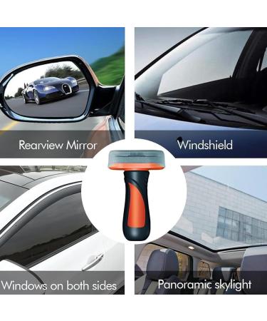 Glass Cleaning Board 2024 Glass Polish Mouse Glass Coating for Windshield Hydrophobic Glass Cleaning Board for Enhancing The Visual Effects of Automotive Windshields (Yellow) - Buy Online on GoSupps.com