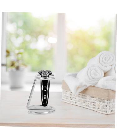 Beaupretty Razor Holder - Stainless Steel Safety Razor Stand & Organizer Tool - Perfect for Bathroom - 7x5.5x4.5cm Silver - Buy Online on GoSupps.com