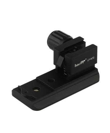 Haoge LF-N72 Lens Collar Replacement Foot Tripod Mount Ring for Nikon AF-S Nikkor 70-200mm f2.8G ED VR I II, 70mm-200mm f2.8E FL ED VR and 500mm f5.6E PF ED VR Lens Built-in Arca Quick Release Plate